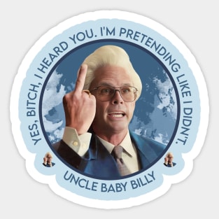 BABY BILLY MEME HUMOR Sticker